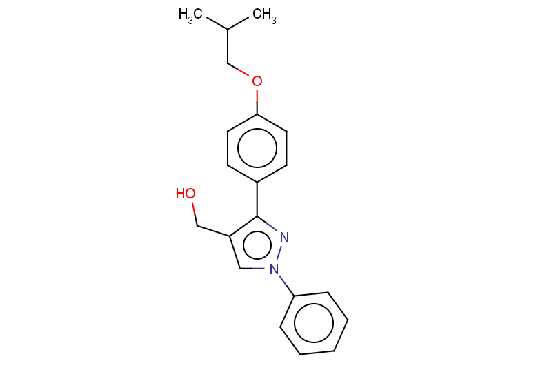 {3-[4-(2-methylpropoxy)phenyl]-1-phenyl-1H-pyrazol-4-yl}methanol