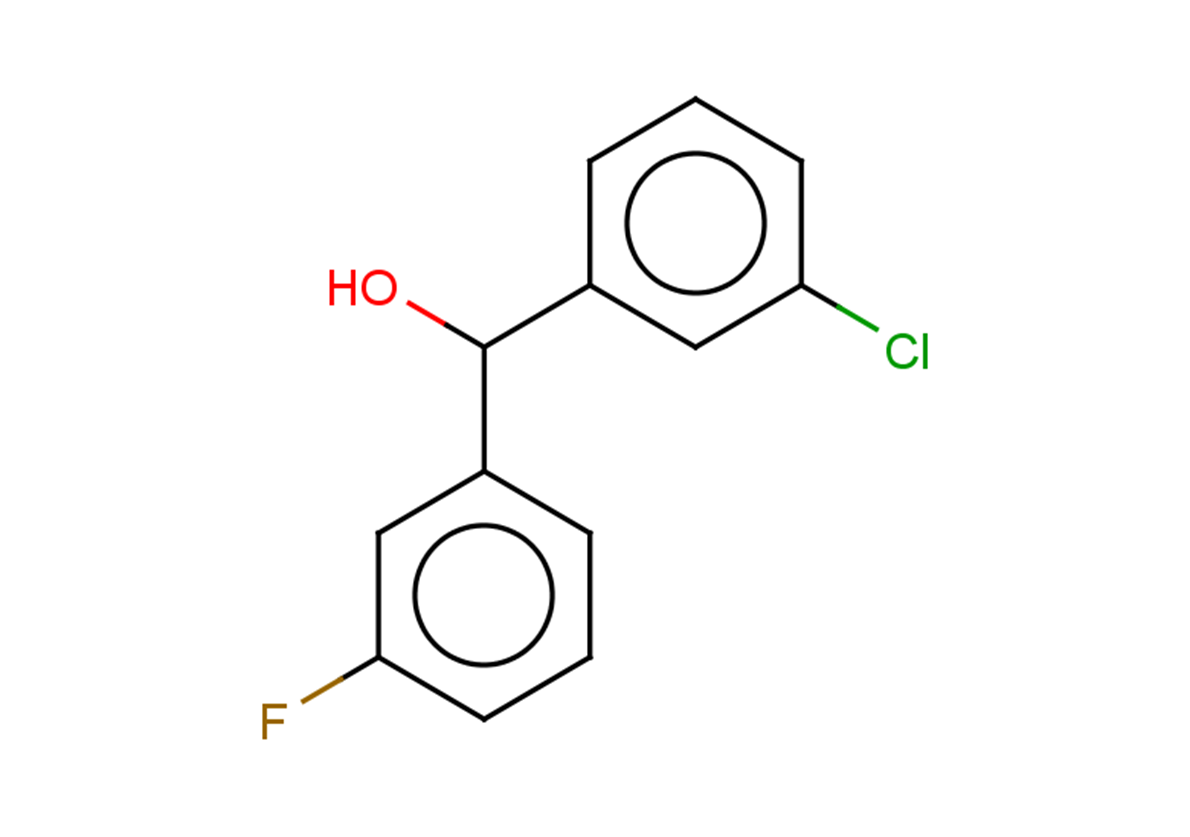 (3-chlorophenyl)(3-fluorophenyl)methanol