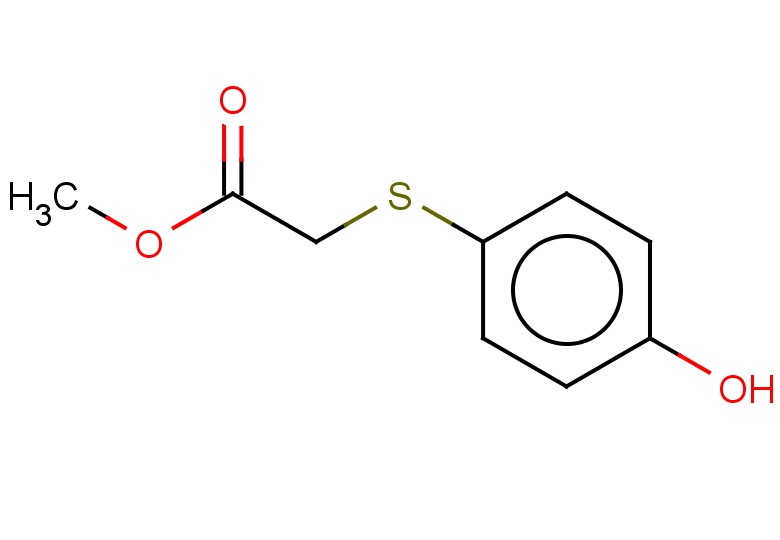 methyl 2-[(4-hydroxyphenyl)sulfanyl]acetate