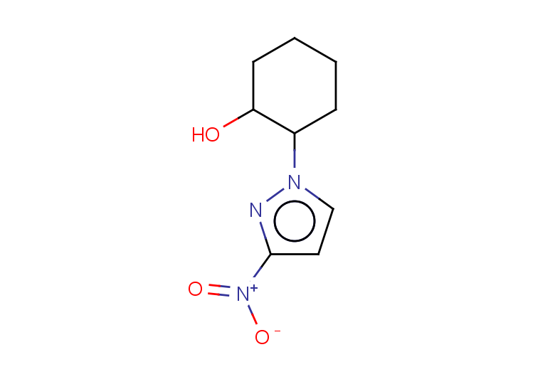 2-(3-nitro-1H-pyrazol-1-yl)cyclohexan-1-ol