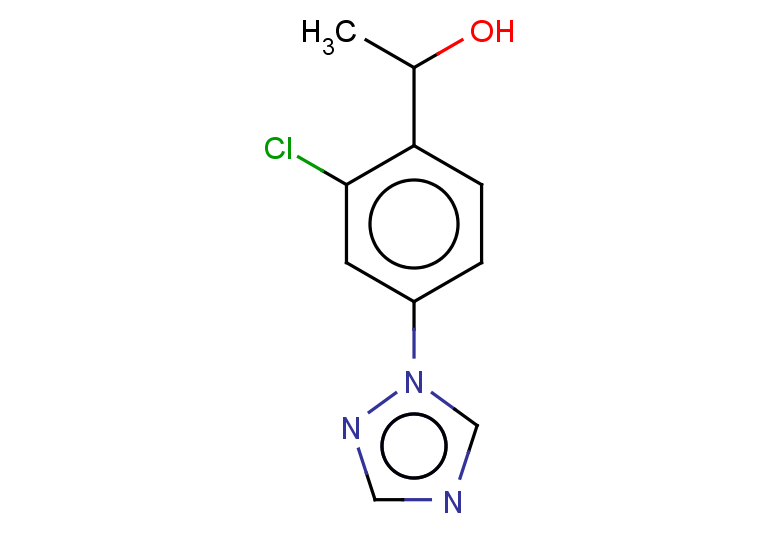 1-[2-chloro-4-(1H-1,2,4-triazol-1-yl)phenyl]ethan-1-ol