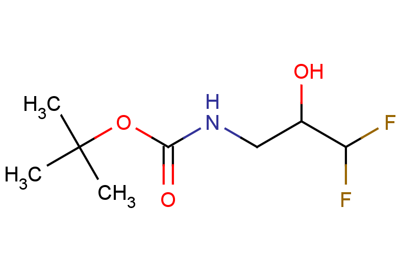 tert-butyl N-(3,3-difluoro-2-hydroxypropyl)carbamate