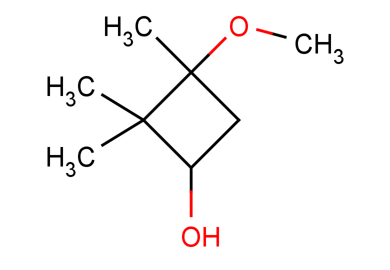 3-methoxy-2,2,3-trimethylcyclobutan-1-ol, Mixture of diastereomers