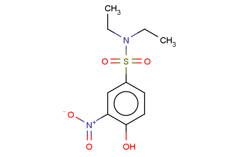 N,N-diethyl-4-hydroxy-3-nitrobenzene-1-sulfonamide