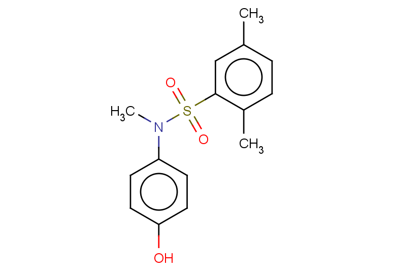 N-(4-hydroxyphenyl)-N,2,5-trimethylbenzene-1-sulfonamide