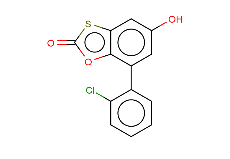 7-(2-chlorophenyl)-5-hydroxy-2H-1,3-benzoxathiol-2-one