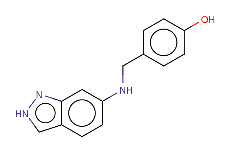 4-{[(2H-indazol-6-yl)amino]methyl}phenol