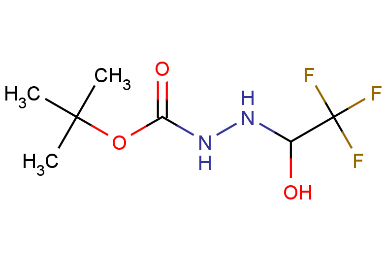 1-({[(tert-butoxy)carbonyl]amino}amino)-2,2,2-trifluoroethan-1-ol