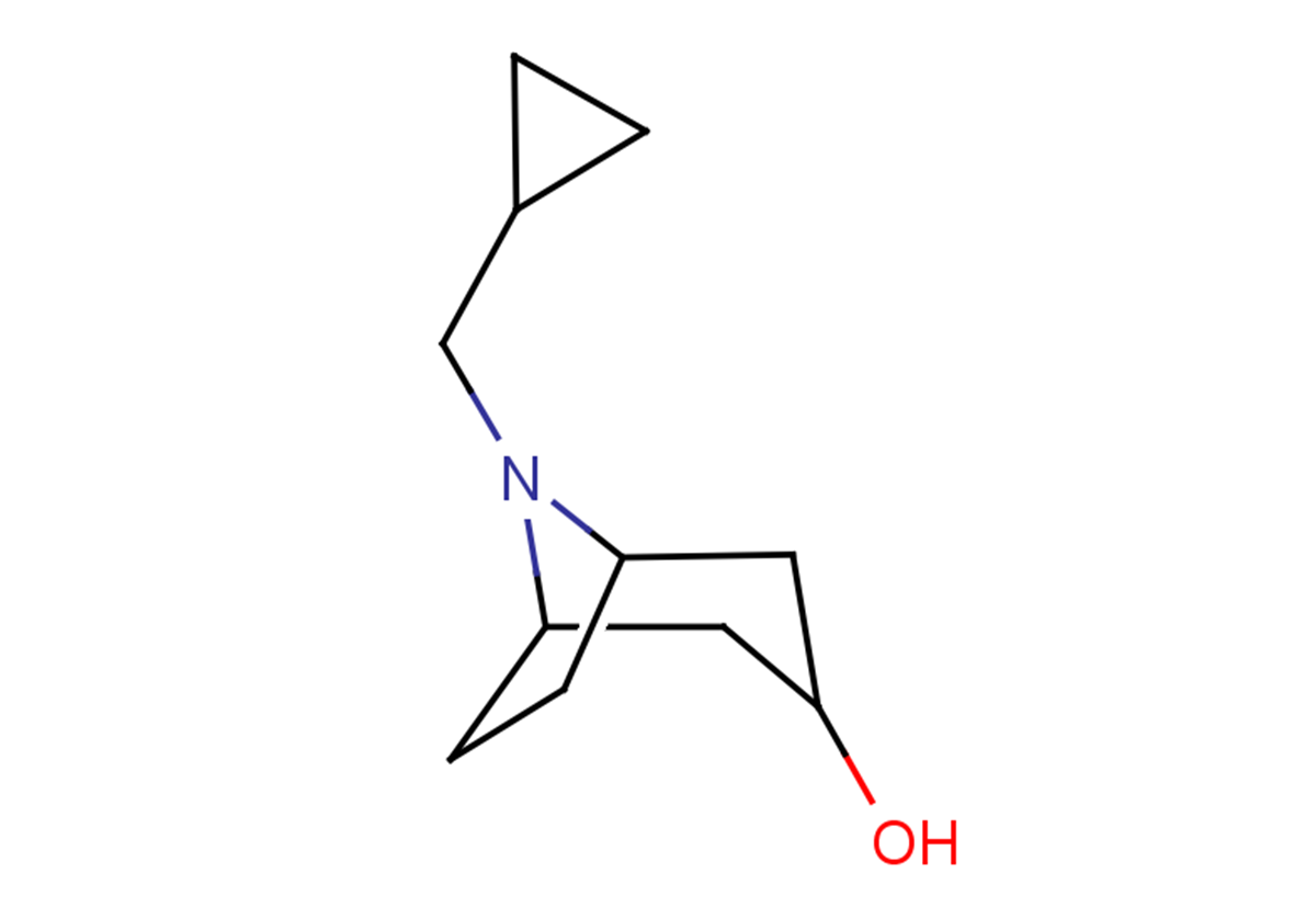 8-(cyclopropylmethyl)-8-azabicyclo[3.2.1]octan-3-ol, Mixture of diastereomers