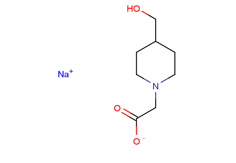 sodium 2-[4-(hydroxymethyl)piperidin-1-yl]acetate