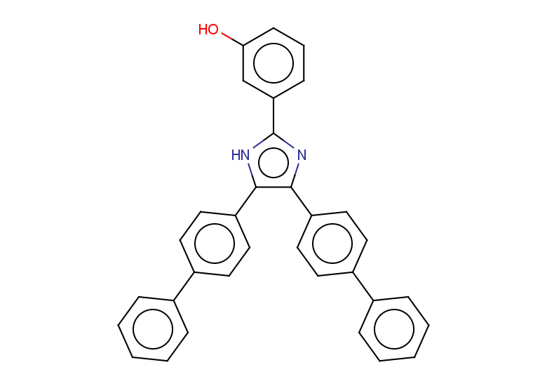 3-[4,5-bis(4-phenylphenyl)-1H-imidazol-2-yl]phenol