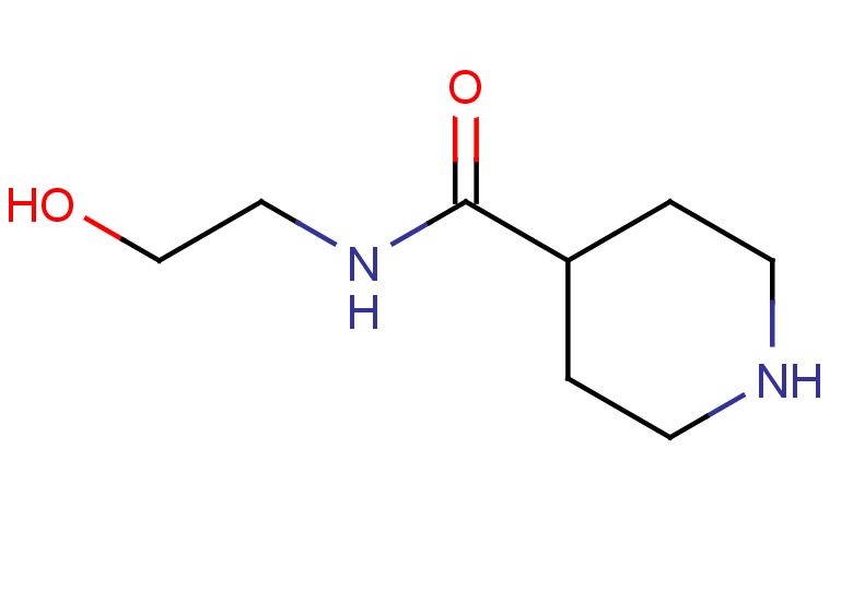 N-(2-hydroxyethyl)piperidine-4-carboxamide