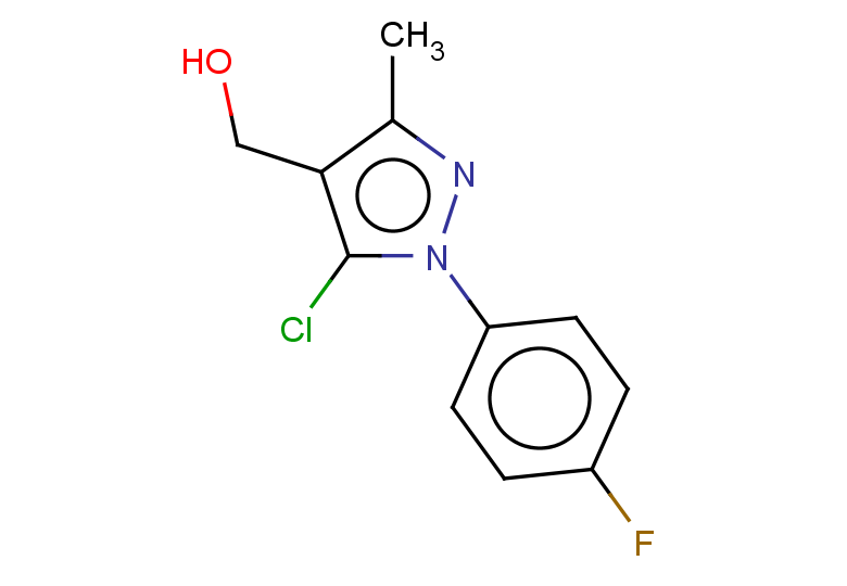 [5-chloro-1-(4-fluorophenyl)-3-methyl-1H-pyrazol-4-yl]methanol