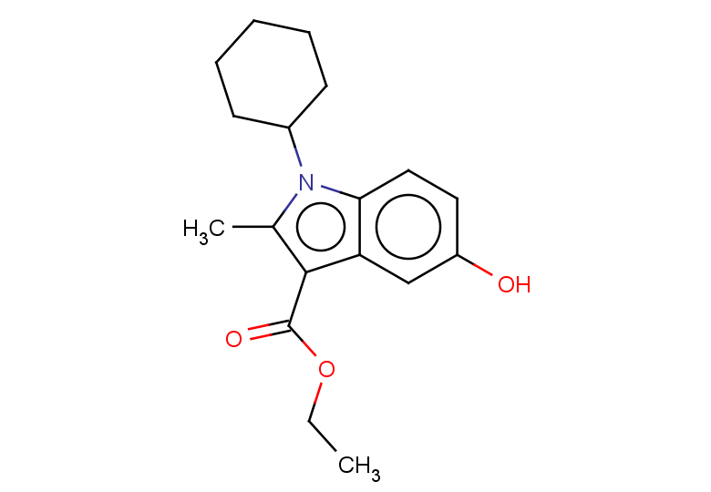 ethyl 1-cyclohexyl-5-hydroxy-2-methyl-1H-indole-3-carboxylate