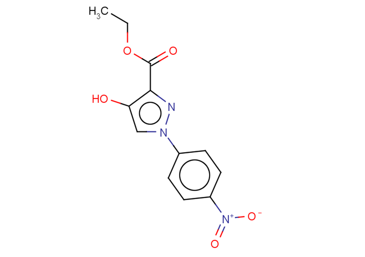 ethyl 4-hydroxy-1-(4-nitrophenyl)-1H-pyrazole-3-carboxylate