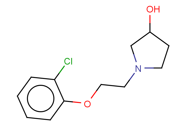 1-[2-(2-chlorophenoxy)ethyl]pyrrolidin-3-ol