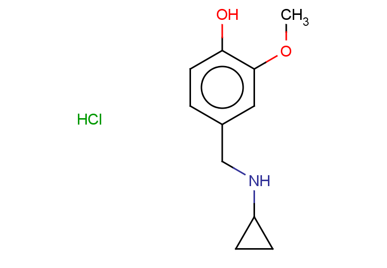 4-[(cyclopropylamino)methyl]-2-methoxyphenol hydrochloride