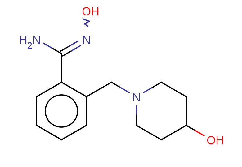 N'-hydroxy-2-[(4-hydroxypiperidin-1-yl)methyl]benzene-1-carboximidamide