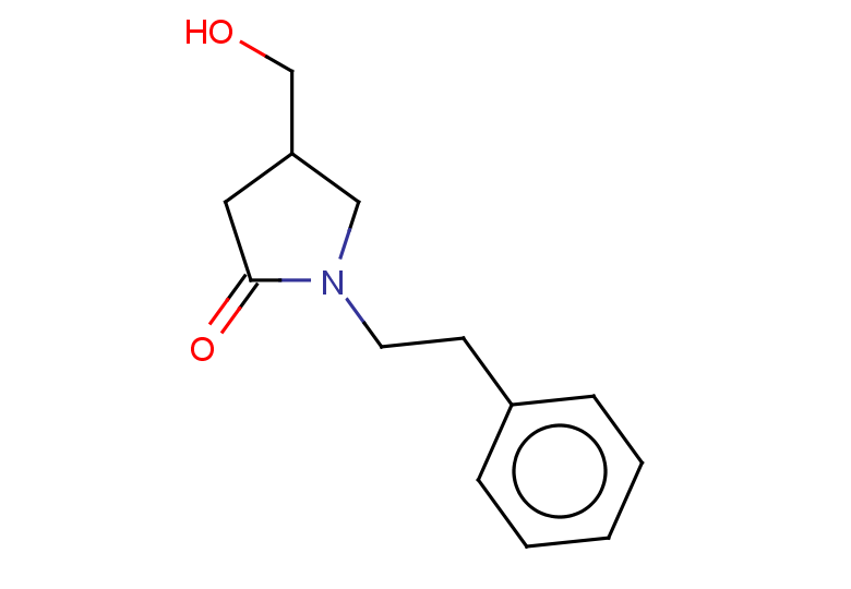 4-(hydroxymethyl)-1-(2-phenylethyl)pyrrolidin-2-one