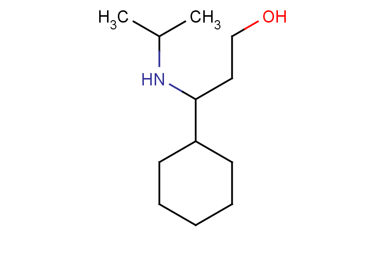 3-cyclohexyl-3-[(propan-2-yl)amino]propan-1-ol