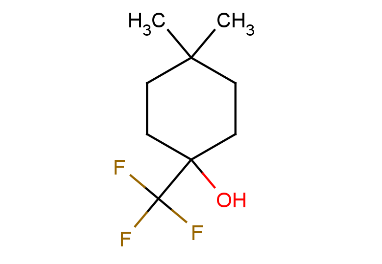 4,4-dimethyl-1-(trifluoromethyl)cyclohexan-1-ol