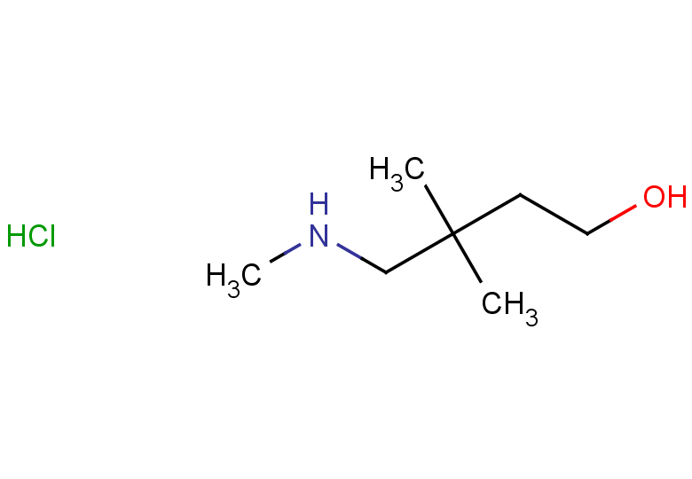 3,3-dimethyl-4-(methylamino)butan-1-ol hydrochloride