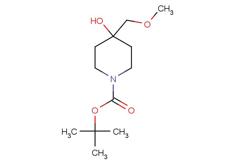 tert-butyl 4-hydroxy-4-(methoxymethyl)piperidine-1-carboxylate