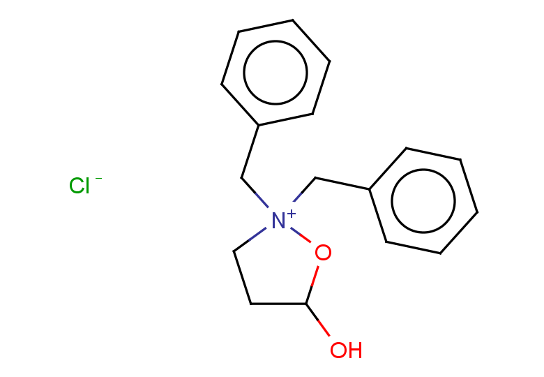 2,2-dibenzyl-5-hydroxy-1,2-oxazolidin-2-ium chloride