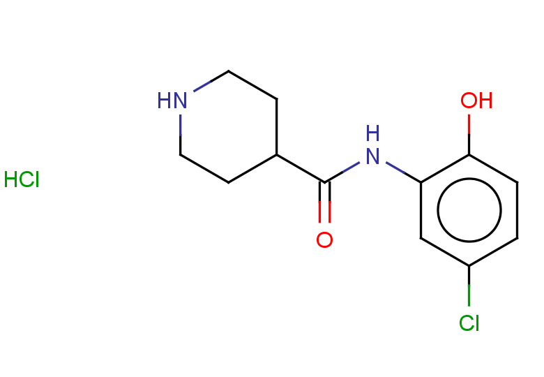 N-(5-chloro-2-hydroxyphenyl)piperidine-4-carboxamide hydrochloride