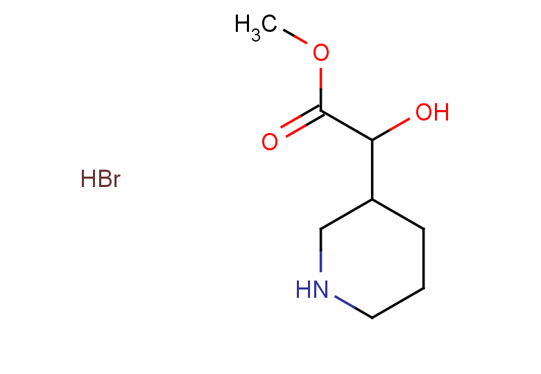 methyl 2-hydroxy-2-(piperidin-3-yl)acetate hydrobromide