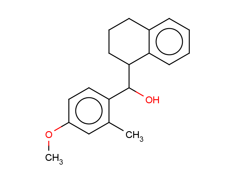 (4-methoxy-2-methylphenyl)(1,2,3,4-tetrahydronaphthalen-1-yl)methanol