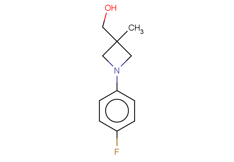 [1-(4-fluorophenyl)-3-methylazetidin-3-yl]methanol