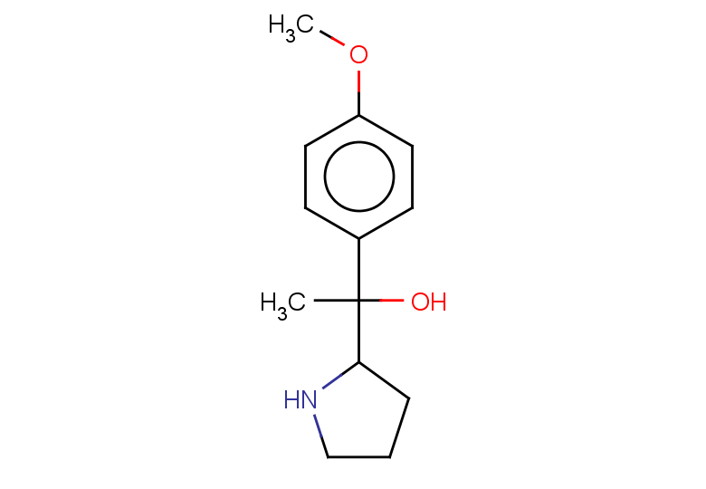 1-(4-methoxyphenyl)-1-(pyrrolidin-2-yl)ethan-1-ol