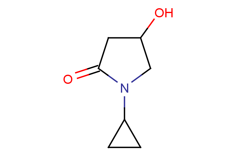 1-cyclopropyl-4-hydroxypyrrolidin-2-one