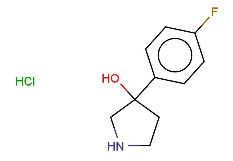 3-(4-fluorophenyl)pyrrolidin-3-ol hydrochloride