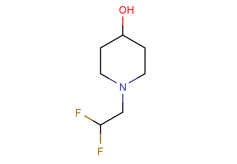 1-(2,2-difluoroethyl)piperidin-4-ol