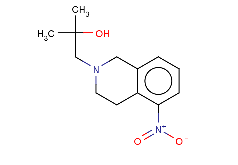 2-methyl-1-(5-nitro-1,2,3,4-tetrahydroisoquinolin-2-yl)propan-2-ol