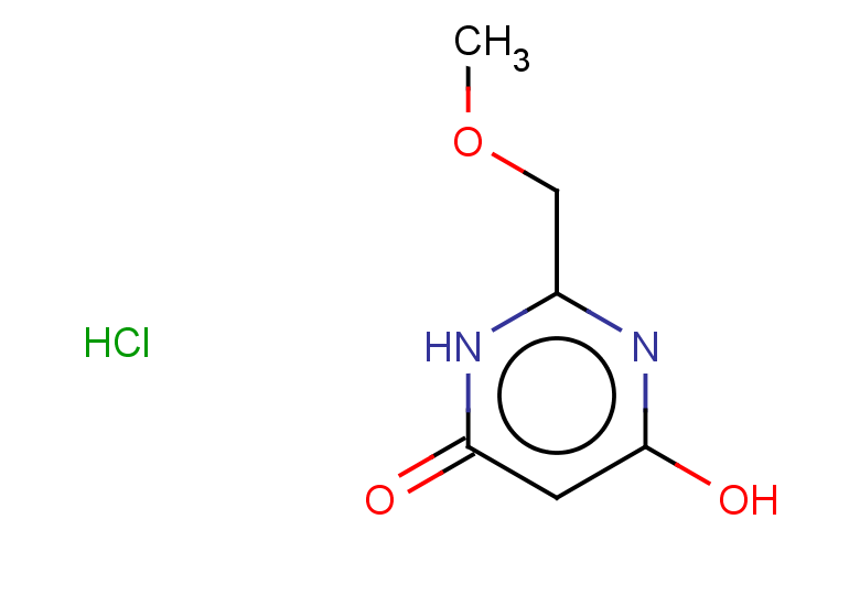 6-hydroxy-2-(methoxymethyl)-3,4-dihydropyrimidin-4-one hydrochloride