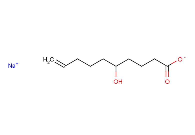sodium 5-hydroxydec-9-enoate