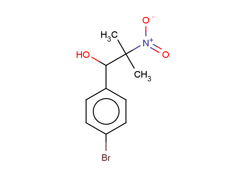 1-(4-bromophenyl)-2-methyl-2-nitropropan-1-ol
