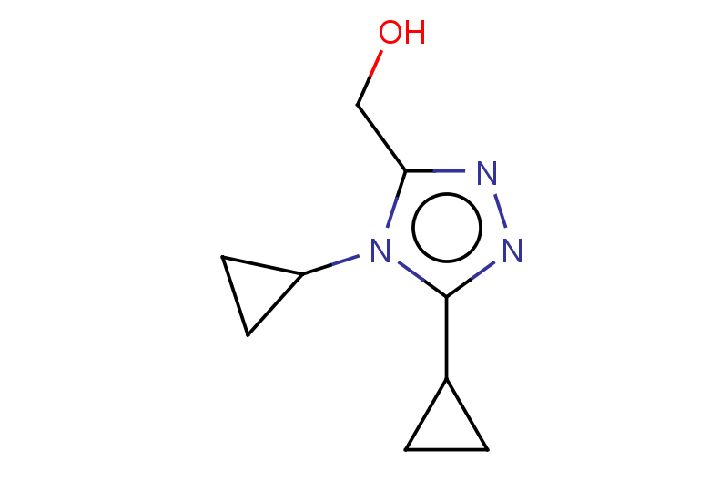 (dicyclopropyl-4H-1,2,4-triazol-3-yl)methanol