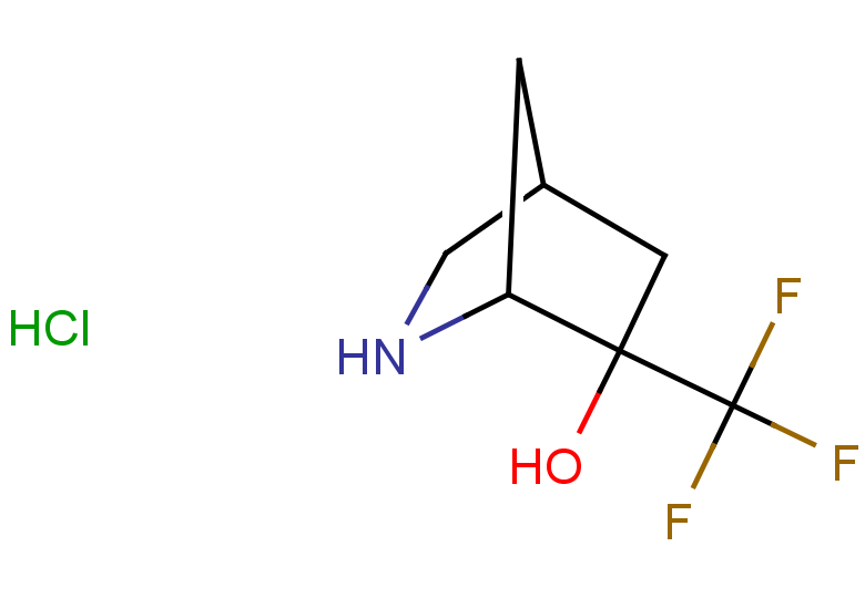 6-(trifluoromethyl)-2-azabicyclo[2.2.1]heptan-6-ol hydrochloride