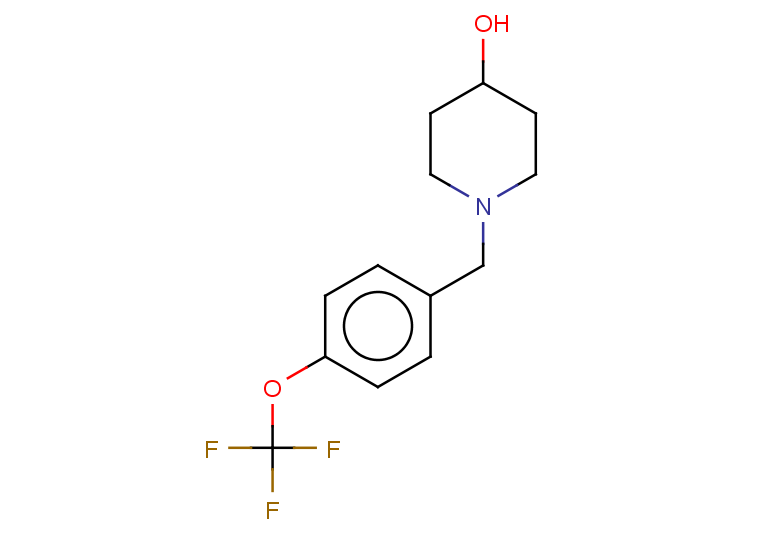 1-{[4-(trifluoromethoxy)phenyl]methyl}piperidin-4-ol