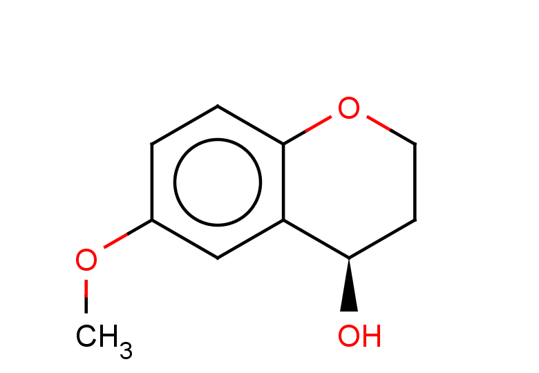 (4R)-6-methoxy-3,4-dihydro-2H-1-benzopyran-4-ol