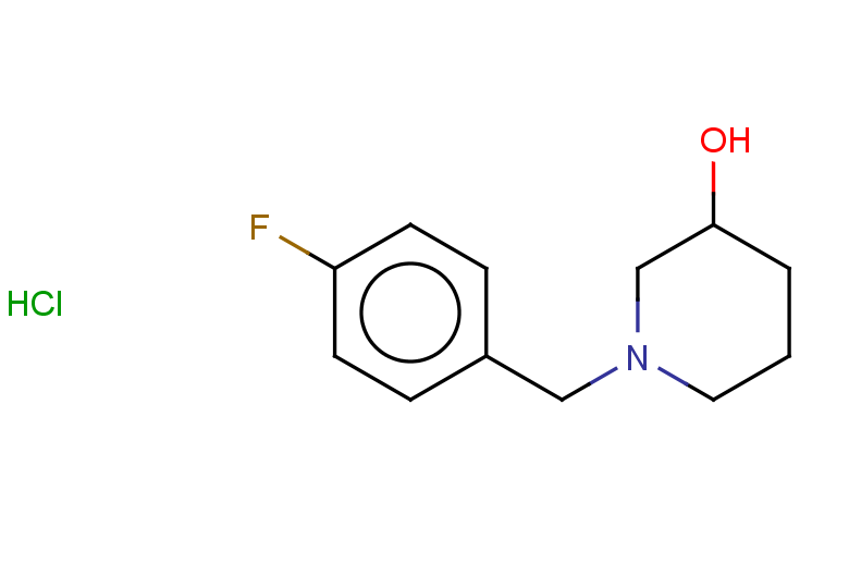 1-[(4-fluorophenyl)methyl]piperidin-3-ol hydrochloride