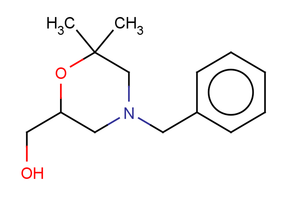 (4-benzyl-6,6-dimethylmorpholin-2-yl)methanol