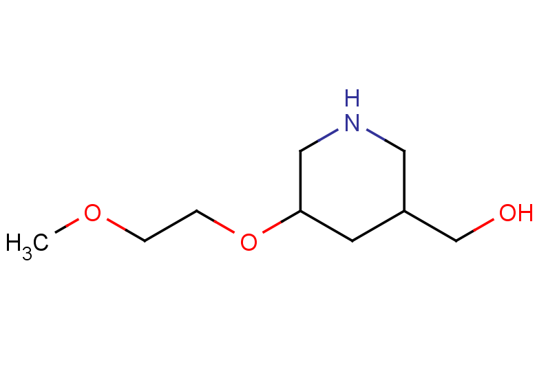 [5-(2-methoxyethoxy)piperidin-3-yl]methanol