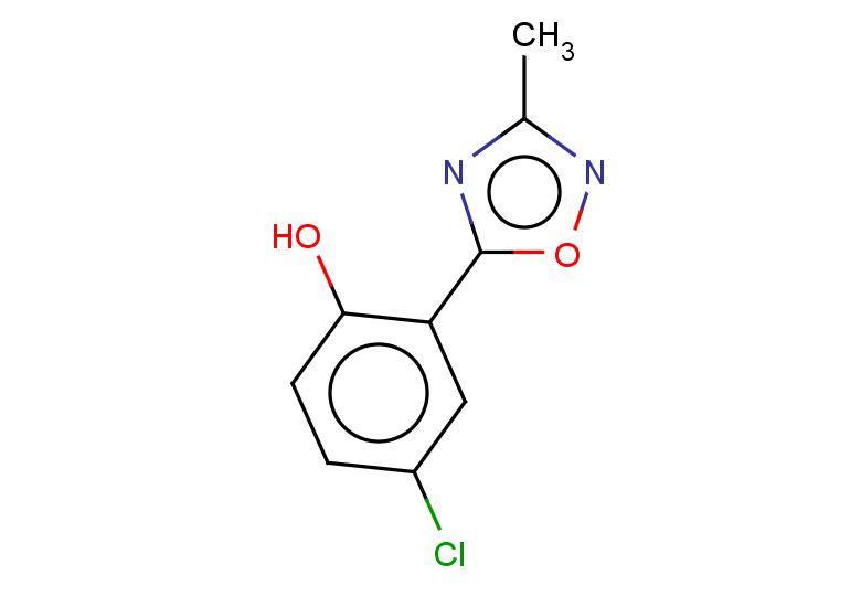 4-chloro-2-(3-methyl-1,2,4-oxadiazol-5-yl)phenol