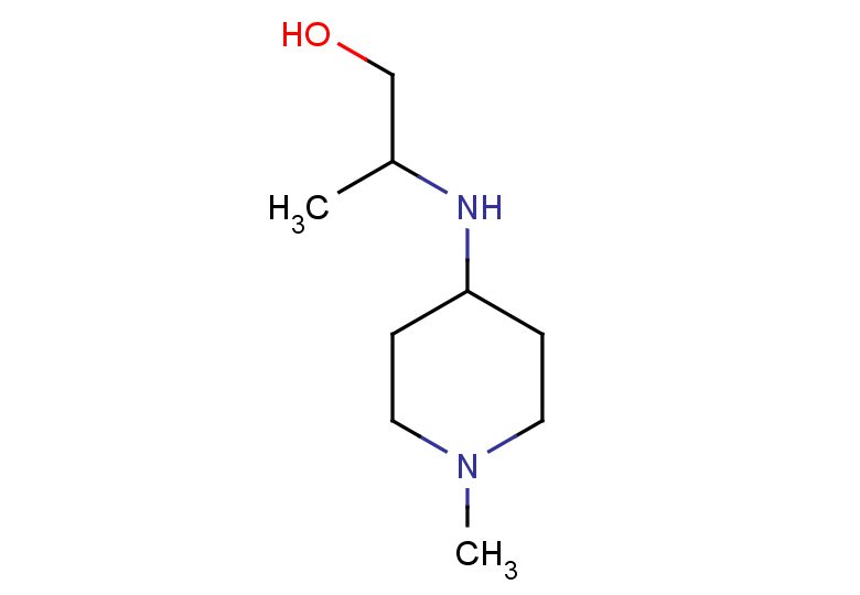 2-[(1-methylpiperidin-4-yl)amino]propan-1-ol