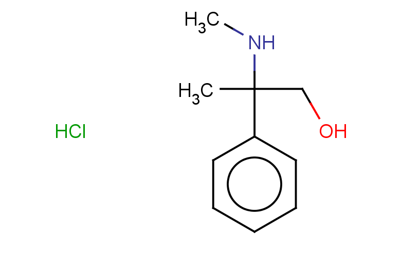2-(methylamino)-2-phenylpropan-1-ol hydrochloride